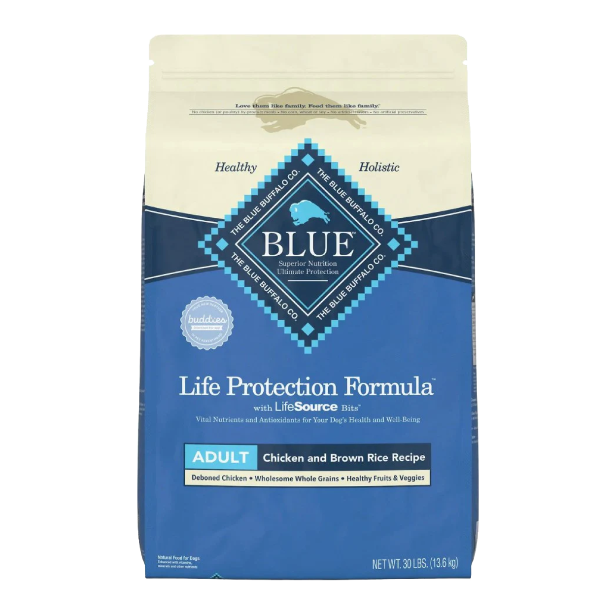 Blue Buffalo Life Protection Formula Adult Chicken & Brown Rice Recipe